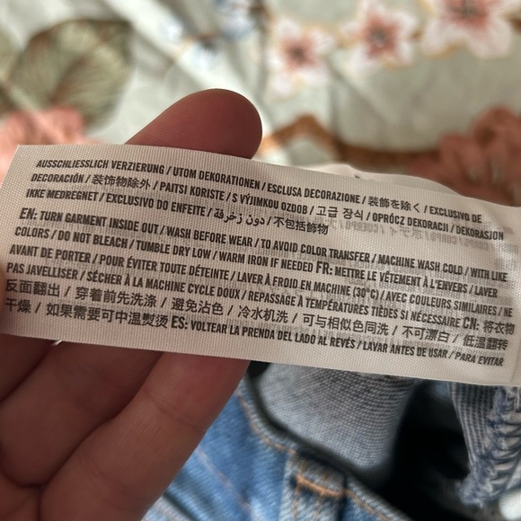 Abercrombie & Fitch 90s Straight Ultra High Rise Jeans Size 27/4 - Picture 7 of 7